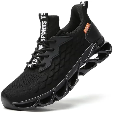tsiodfo slip on sneakers for women running shoes walking shoes all black size 75 women gym workout jogging fashion shoes